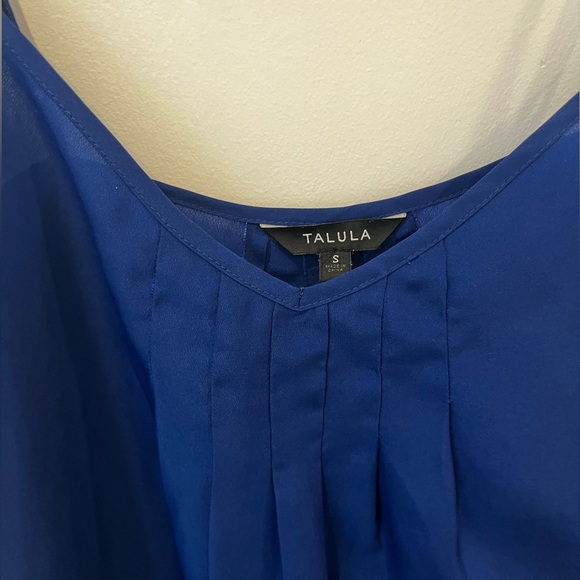 Blue Talula Tank size S - Picture 2 of 3